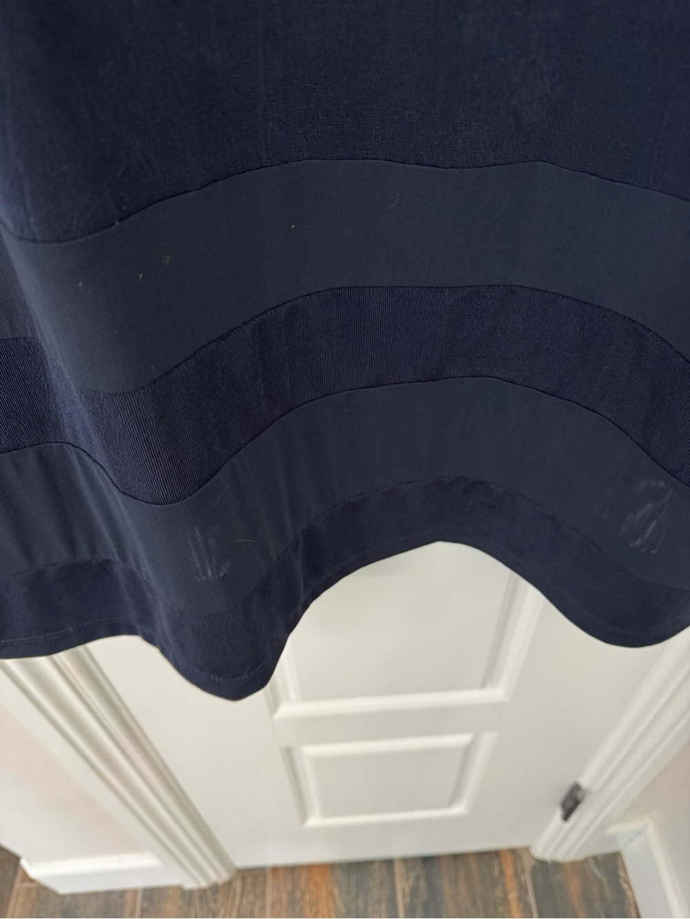 Chico’s Travelers Maxi Shift Dress - Navy - Picture 3 of 3